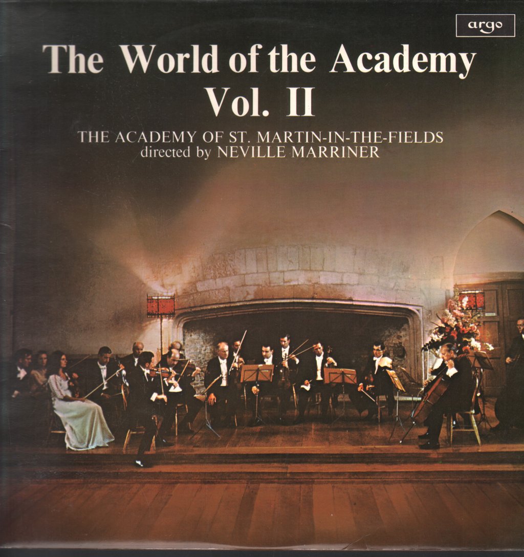 Neville Marriner / Academy Of St. Martin In The Fields - World Of The Academy Vol. II - Lp
