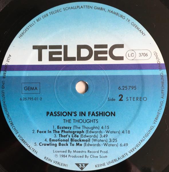 Thoughts - Passion's In Fashion - Lp