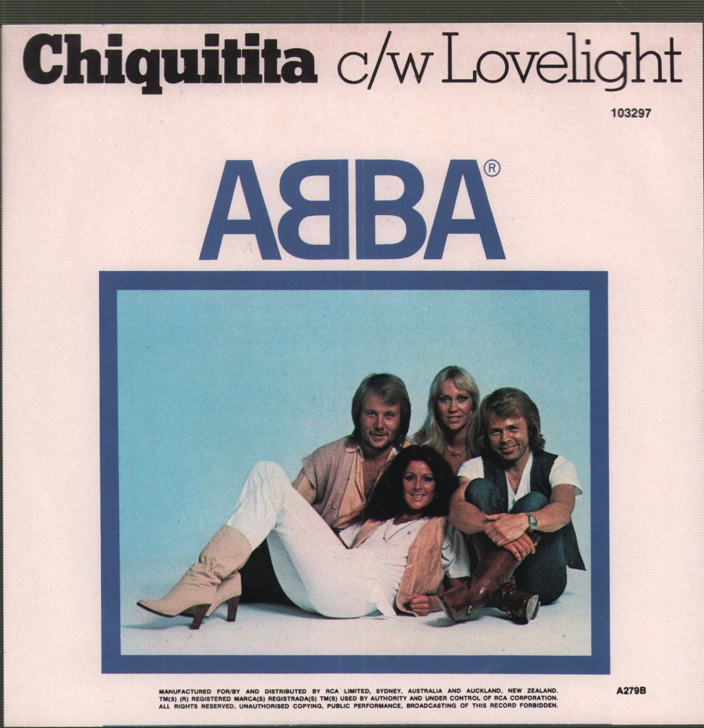 ABBA - Chiquitita - 7 Inch