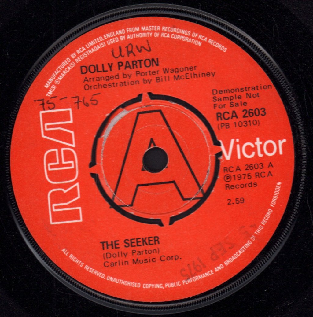 Dolly Parton - Seeker - 7 Inch