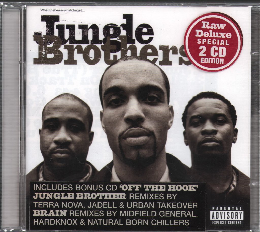 Jungle Brothers - Raw Deluxe + Off The Hook - Cd