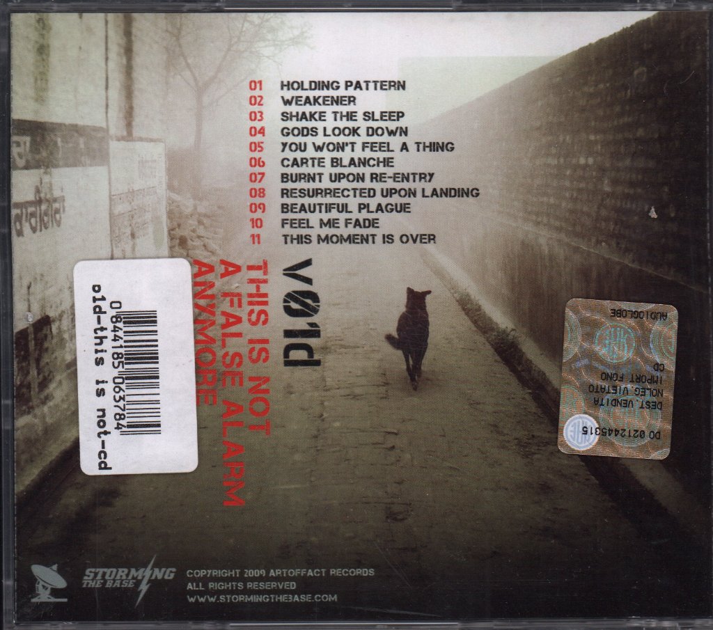 v01d - This Is Not A False Alarm Anymore - Cd