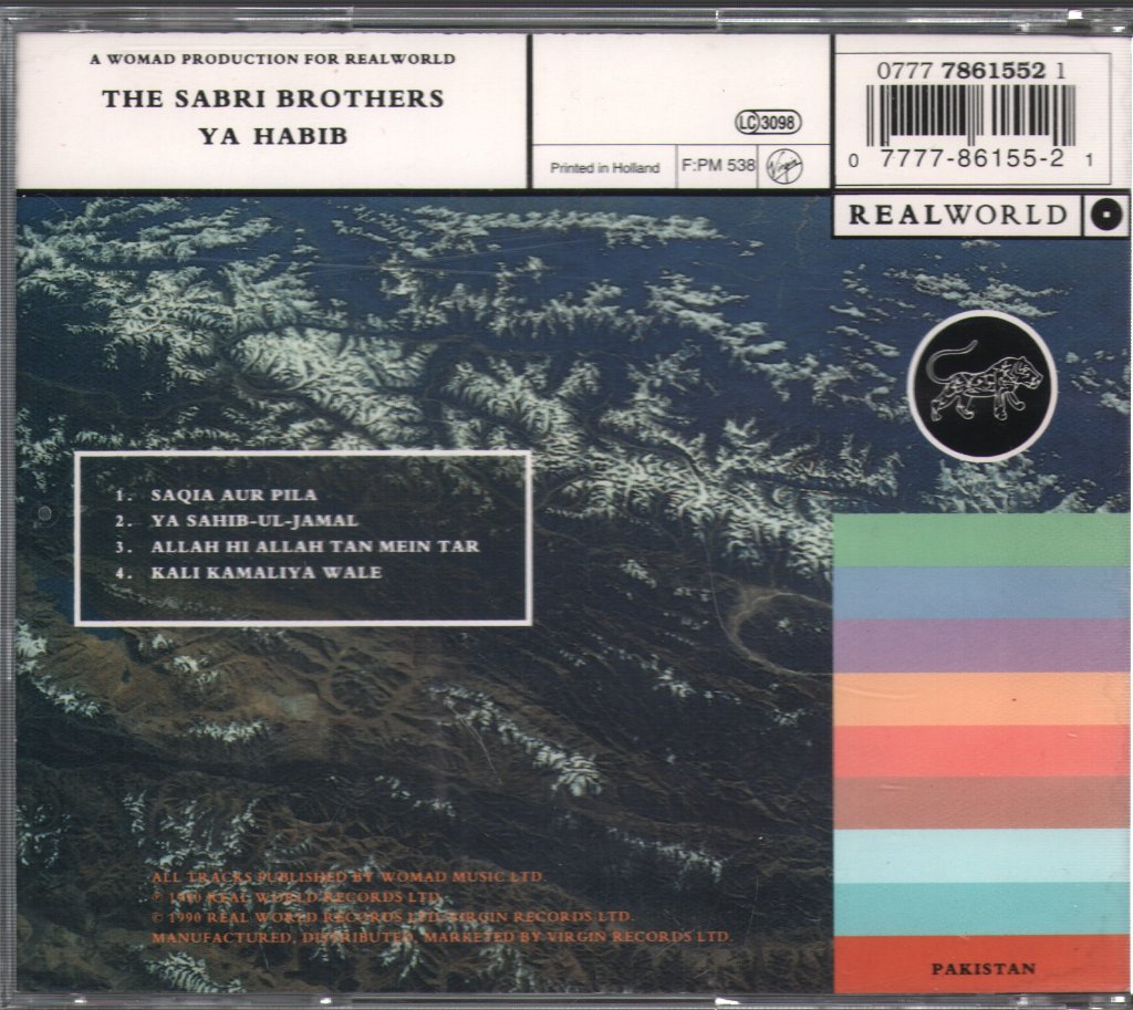 Sabri Brothers - Ya Habib - Cd