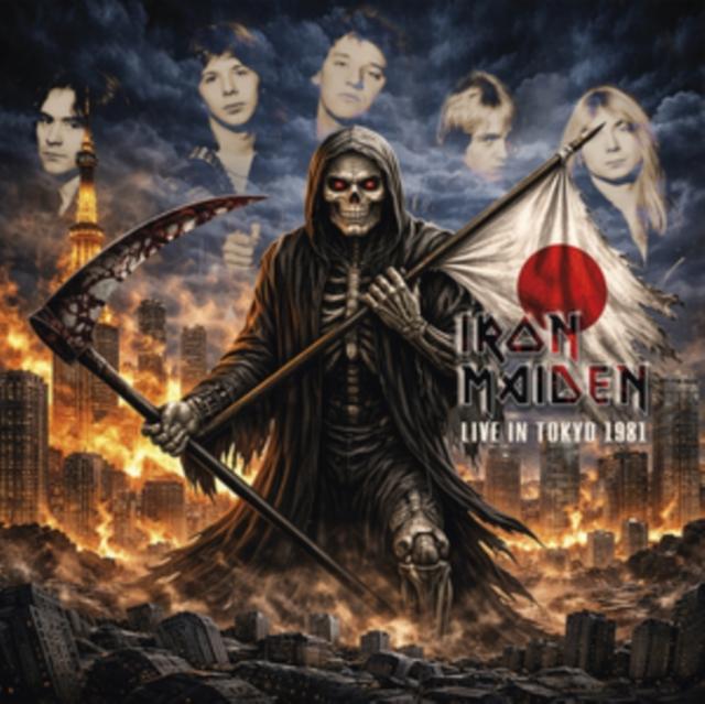 Iron Maiden - Live In Japan 1981. Fm Radio Broadcast (Red Vinyl) - Lp