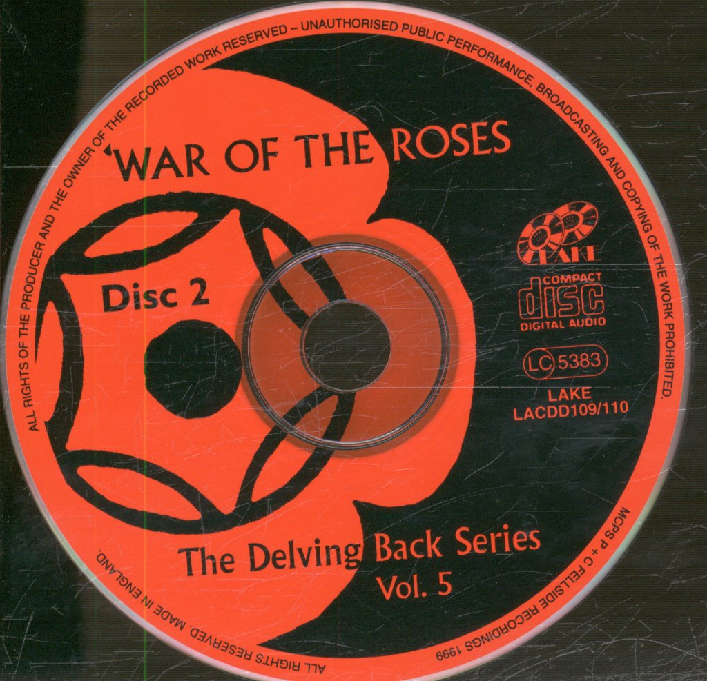 Various Artists - War Of The Roses - Double Cd