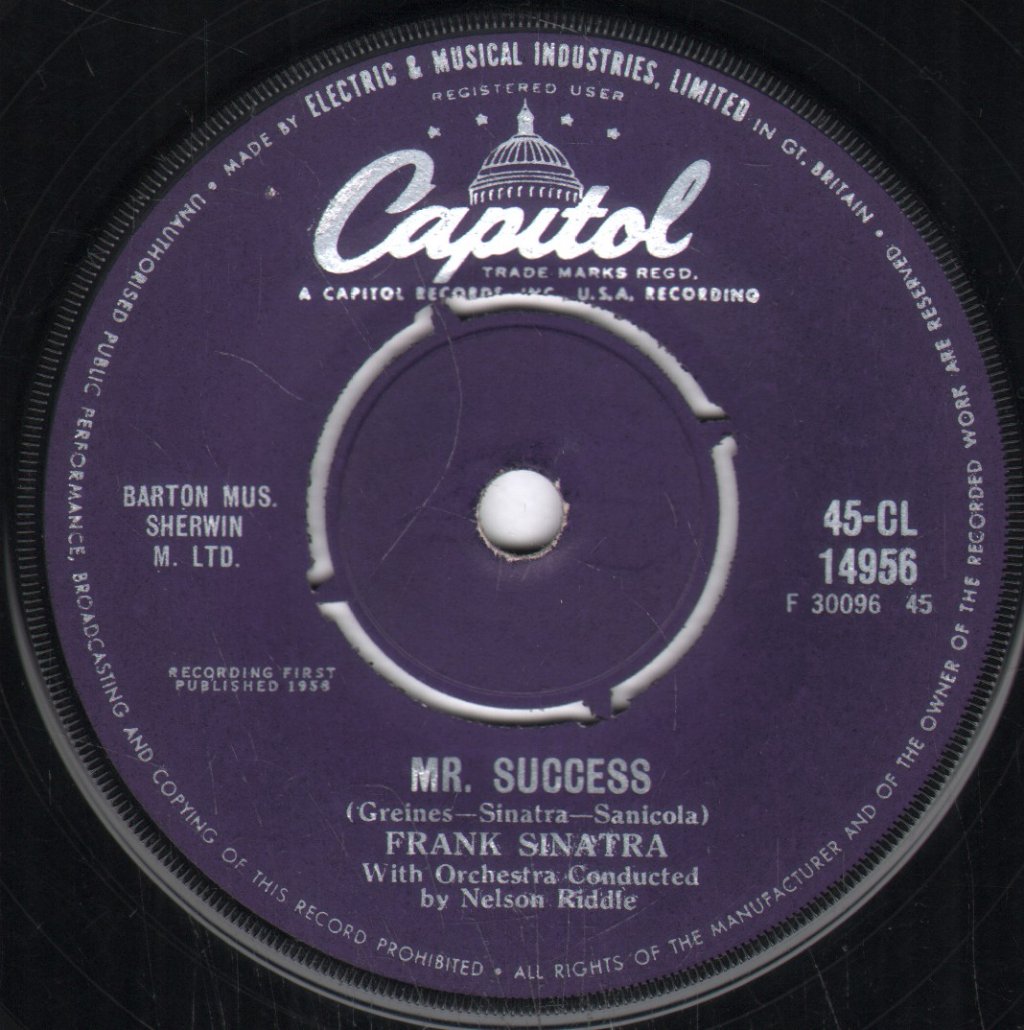 Frank Sinatra - Mr. Success - 7 Inch
