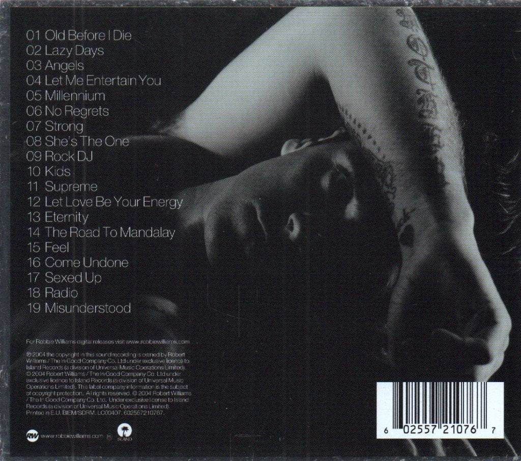 Robbie Williams - Greatest Hits - Cd