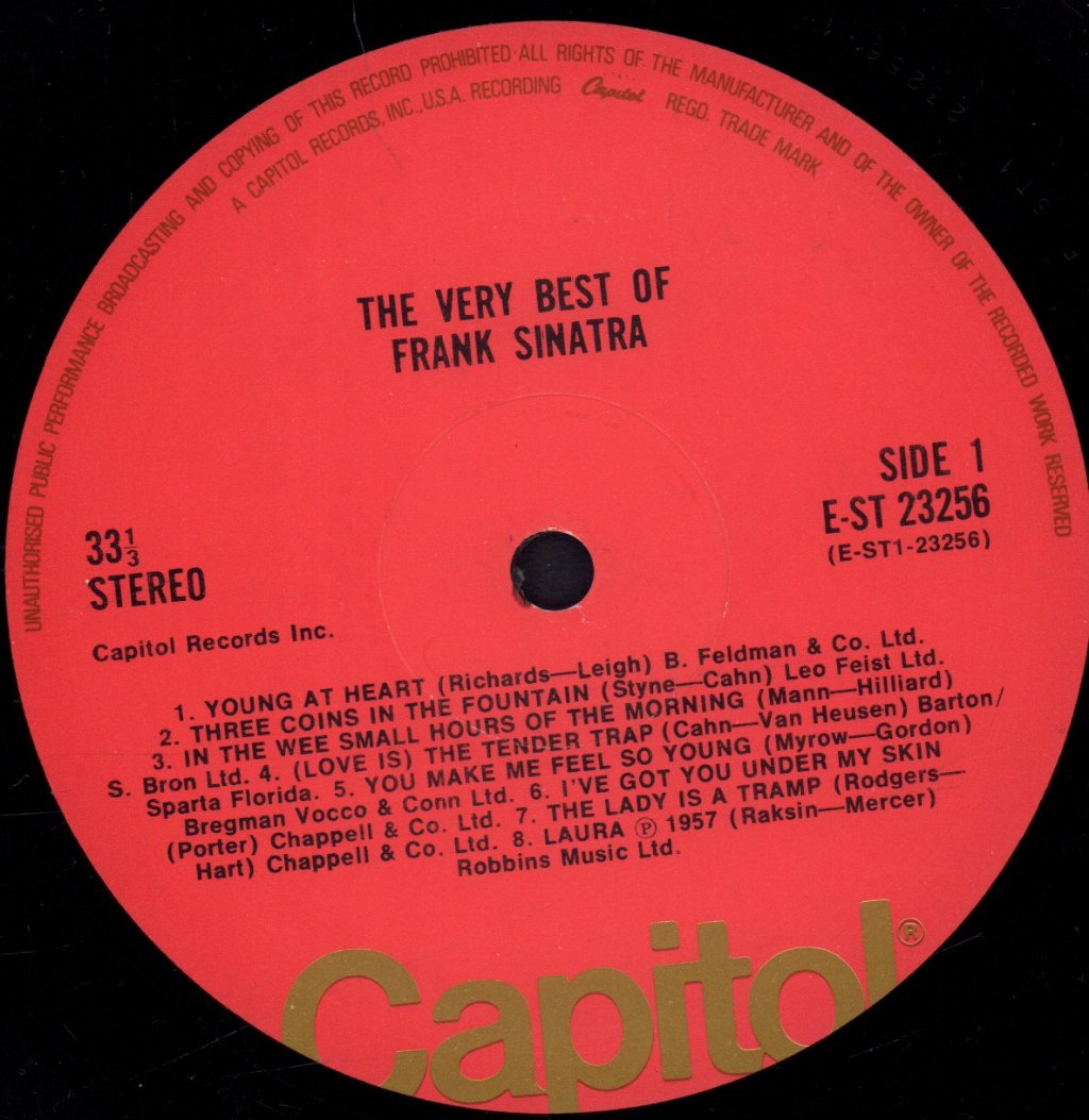 Frank Sinatra - Very Best Of - Lp