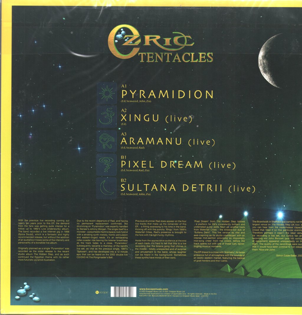 Ozric Tentacles - Pyramidion - Lp