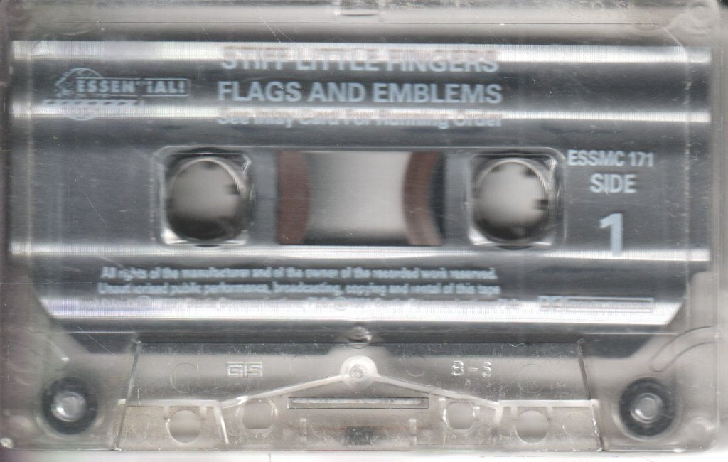 Stiff Little Fingers - Flags And Emblems - Cassette