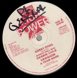 Debbie Cole/A Team Band - Sweet Thing - 12 Inch
