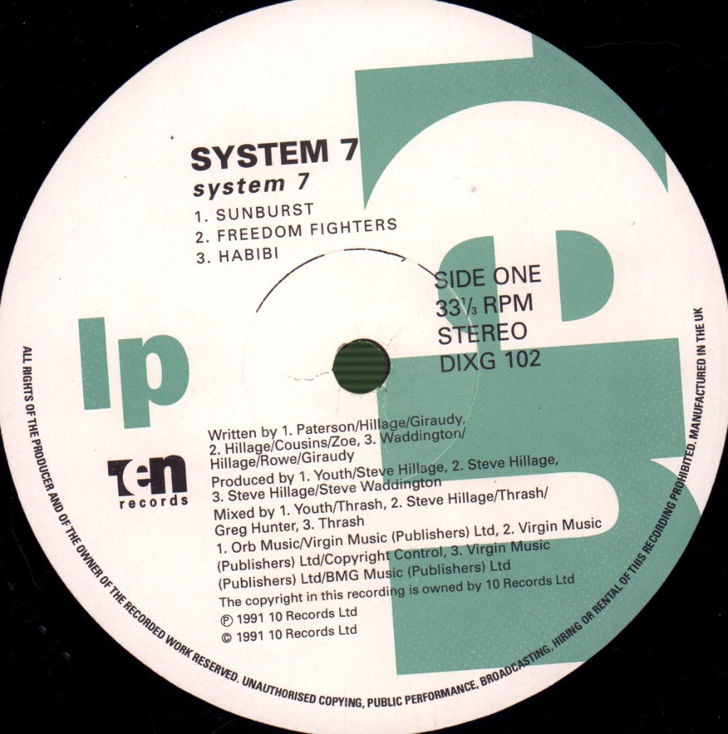 System 7 - System 7 - Double Lp