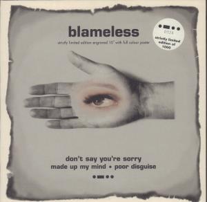 Blameless - Don't Say You're Sorry - 10 Inch