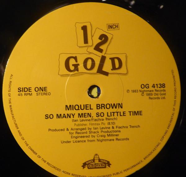 Miquel Brown - So Many Men So Little Time - 12 Inch