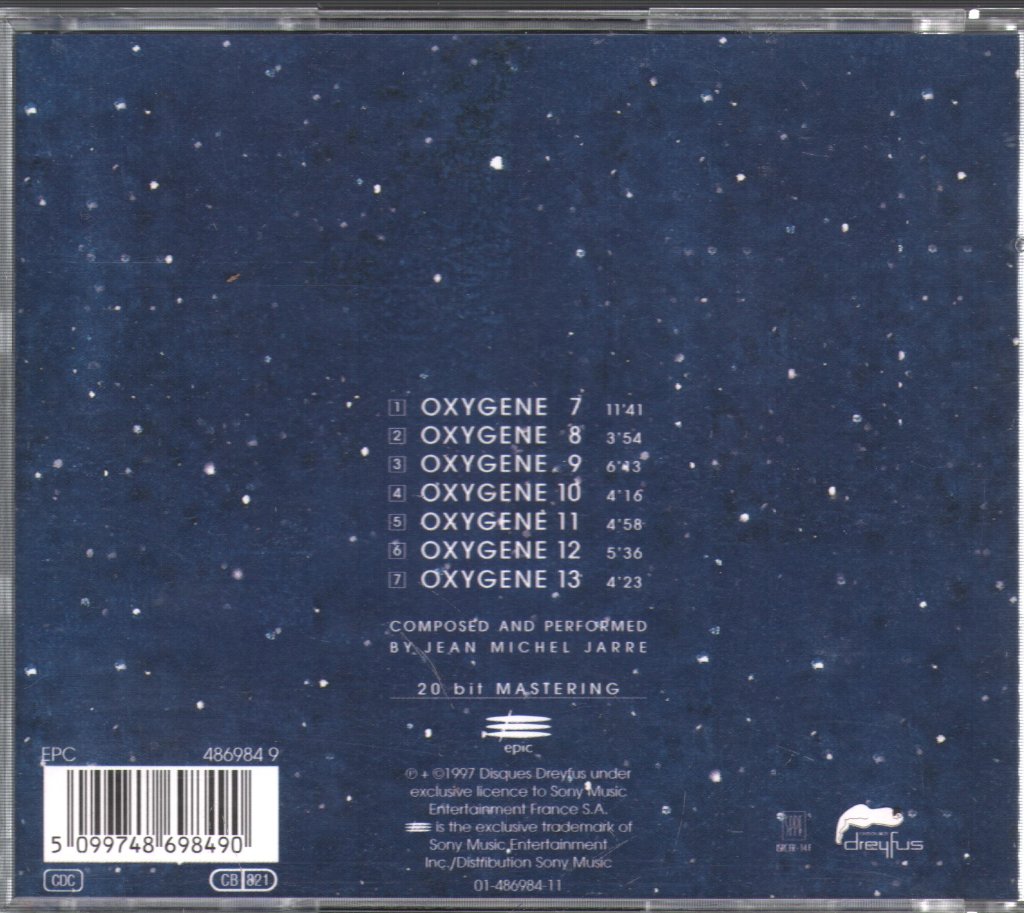 Jean-Michel Jarre - Oxygene 7-13 - Cd