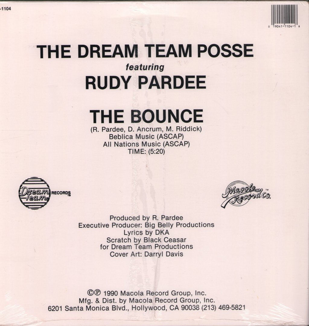 Dream Team Posse - Bounce - 12 Inch
