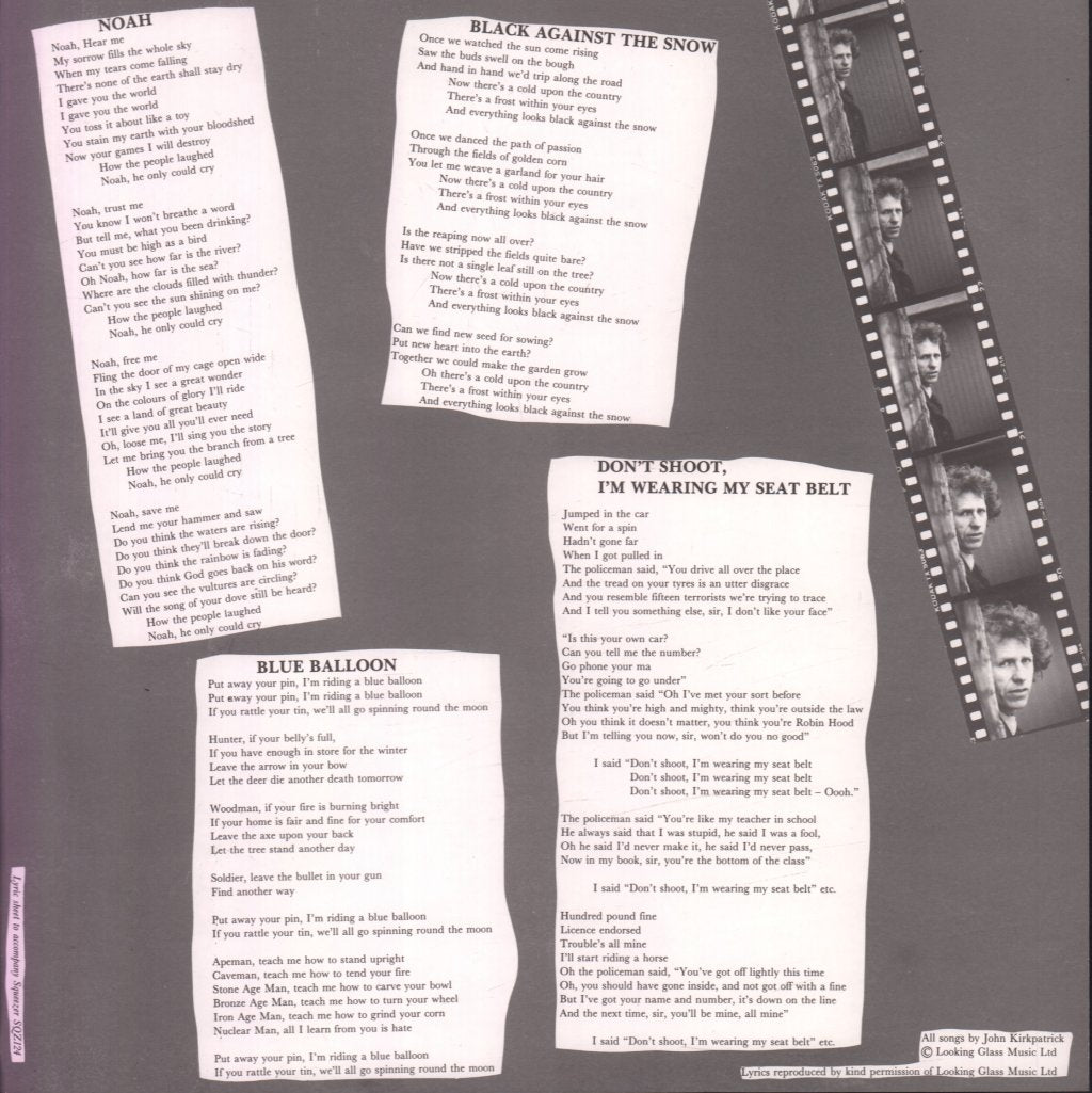 John Kirkpatrick - Blue Balloon - Lp