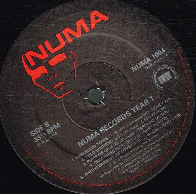 Various Artists - Numa Records Year 1 - Lp