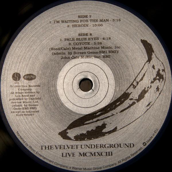 Velvet Underground - Live MCMXCIII - Lp Set