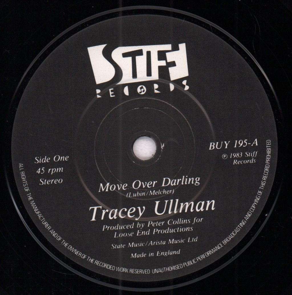 Tracey Ullman - Move Over Darling - 7 Inch