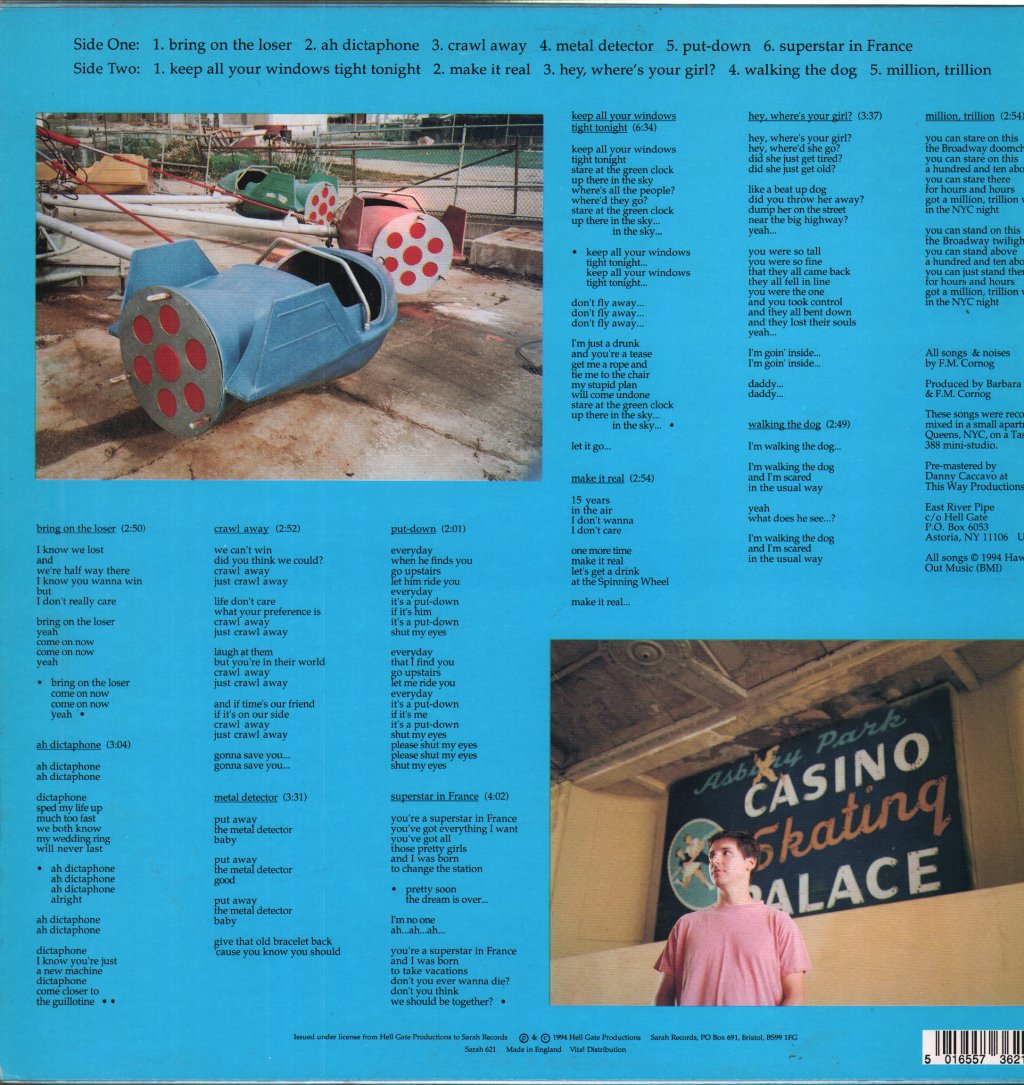 East River Pipe - Poor Fricky - Lp