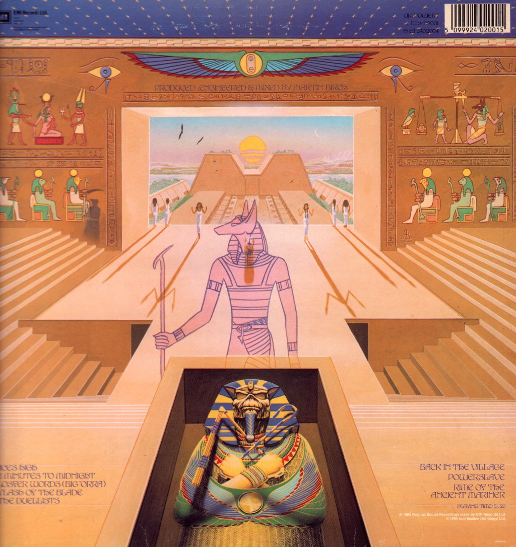 Iron Maiden - Powerslave - Lp