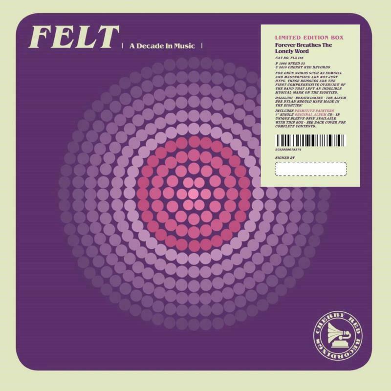 Felt (Hip Hop) - Forever Breathes the Lonely Word - 7 Inch Box Set
