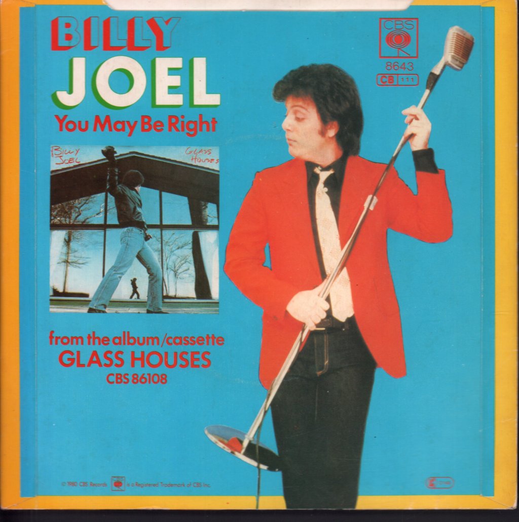Billy Joel - You May Be Right - 7 Inch