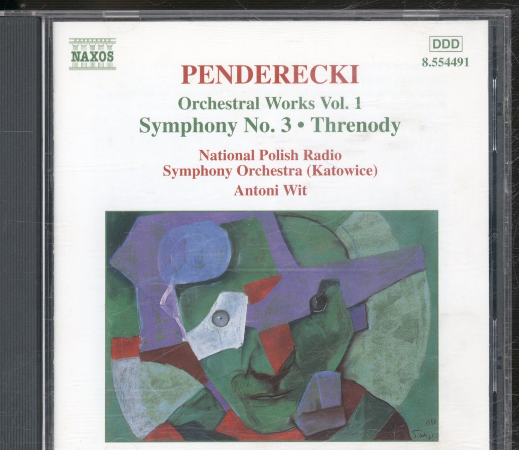 Polish National Radio Symphony Orchestra, Antoni Wit - Krzysztof Penderecki - Orchestral Works Vol. 1 - Cd