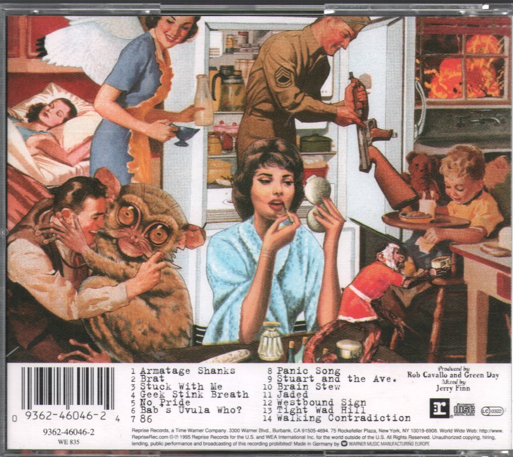 Green Day - Insomniac - Cd