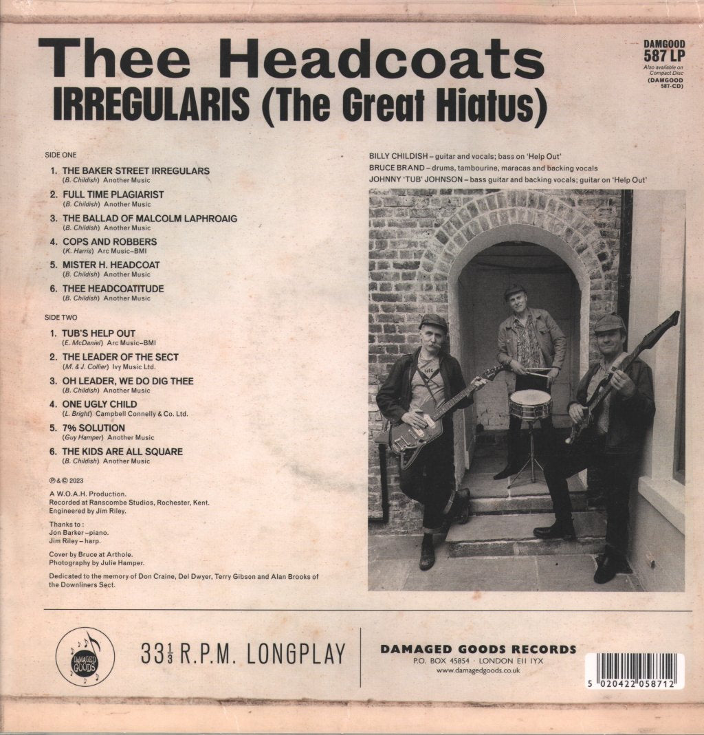 Thee Headcoats - Irregularis (The Great Hiatus) - Lp