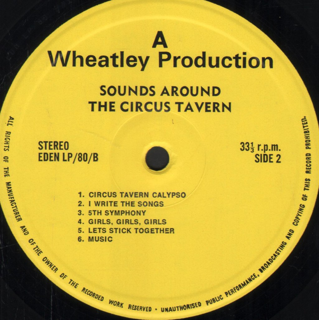 Sounds Around - Circus Tavern - Lp