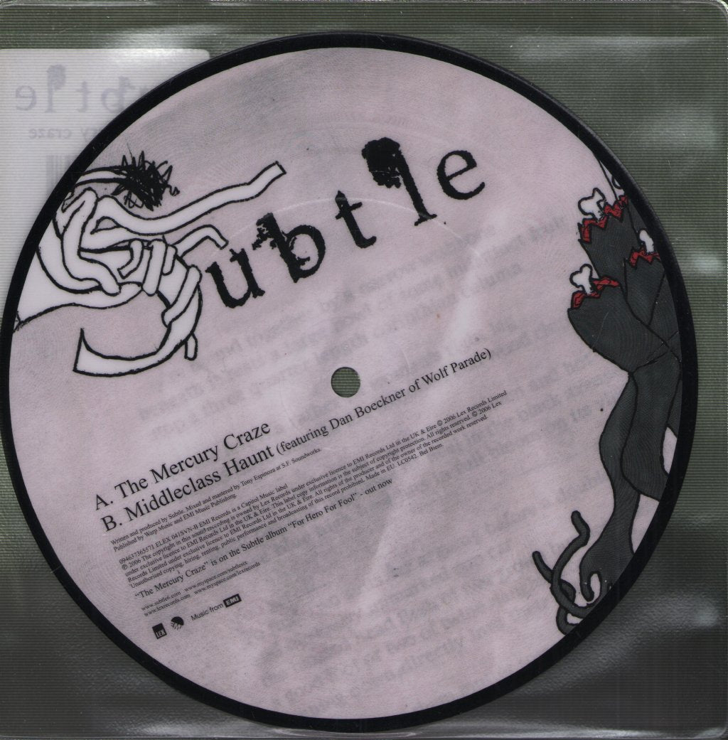 Subtle - Mercury Craze - 7 Inch