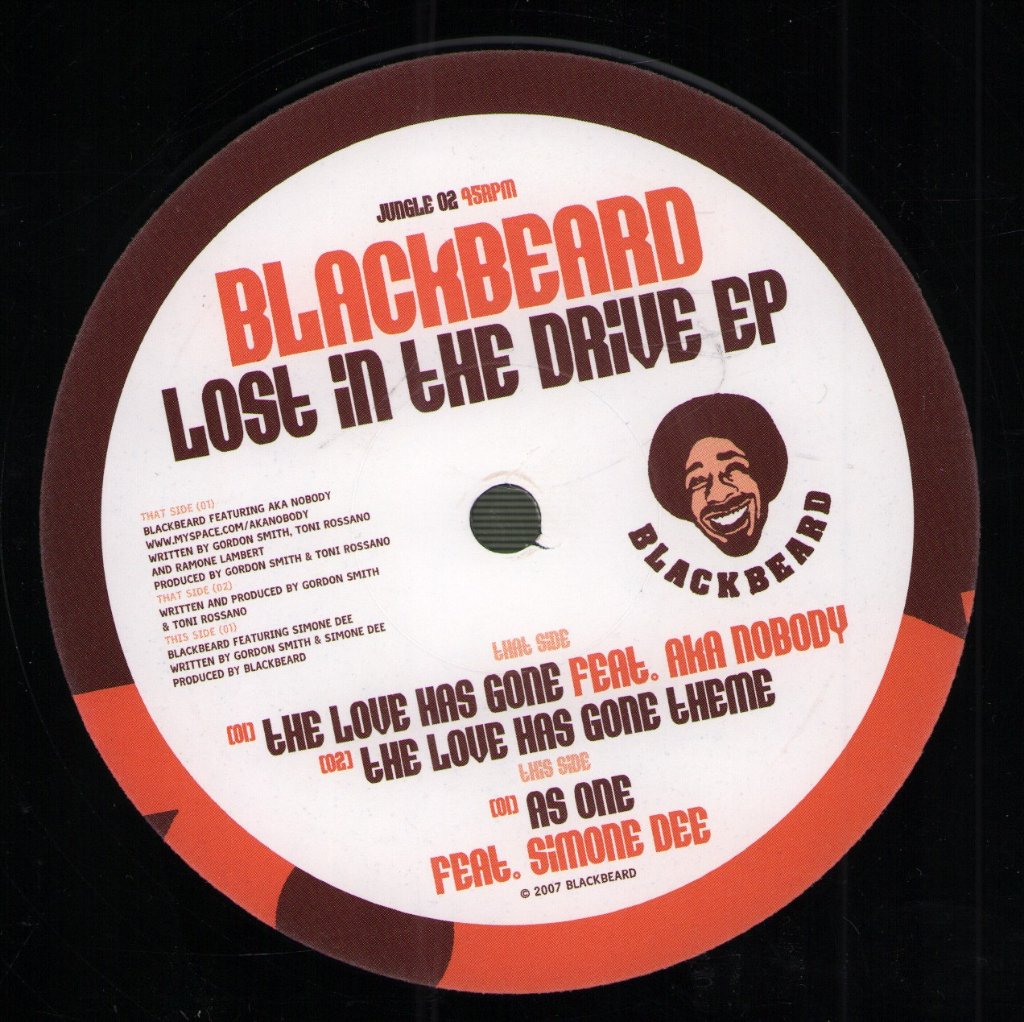 Blackbeard - Lost In The Drive EP - 12 Inch