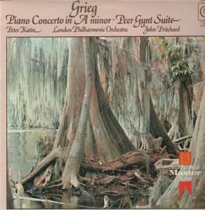 Peter Katin / London Philharmonic Orchestra / John Pritchard - Grieg Piano Concerto In A Minor - Lp
