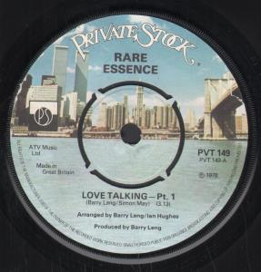 Rare Essence - Love Talking - 7 Inch
