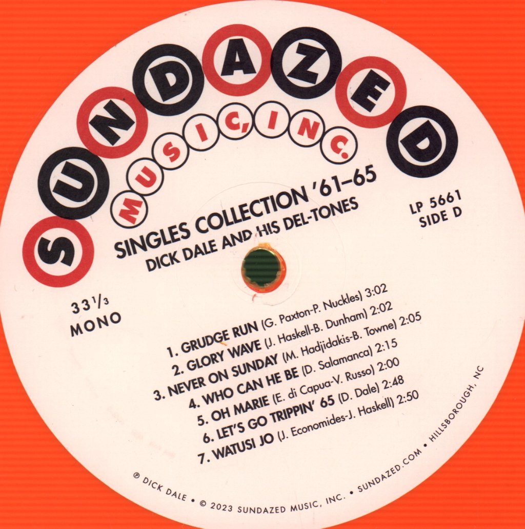 Dick Dale & His Del-Tones - Singles Collection '61-'65 - Double Lp