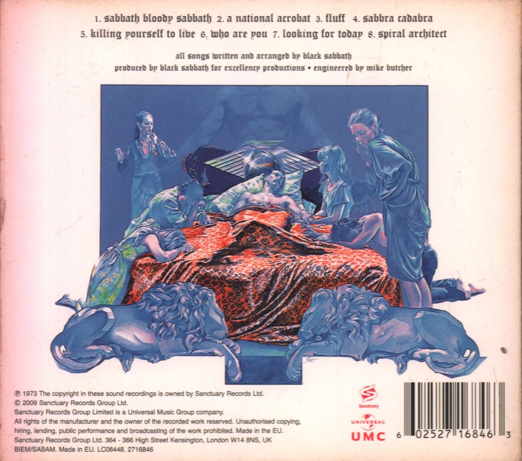 Black Sabbath - Sabbath Bloody Sabbath - Cd