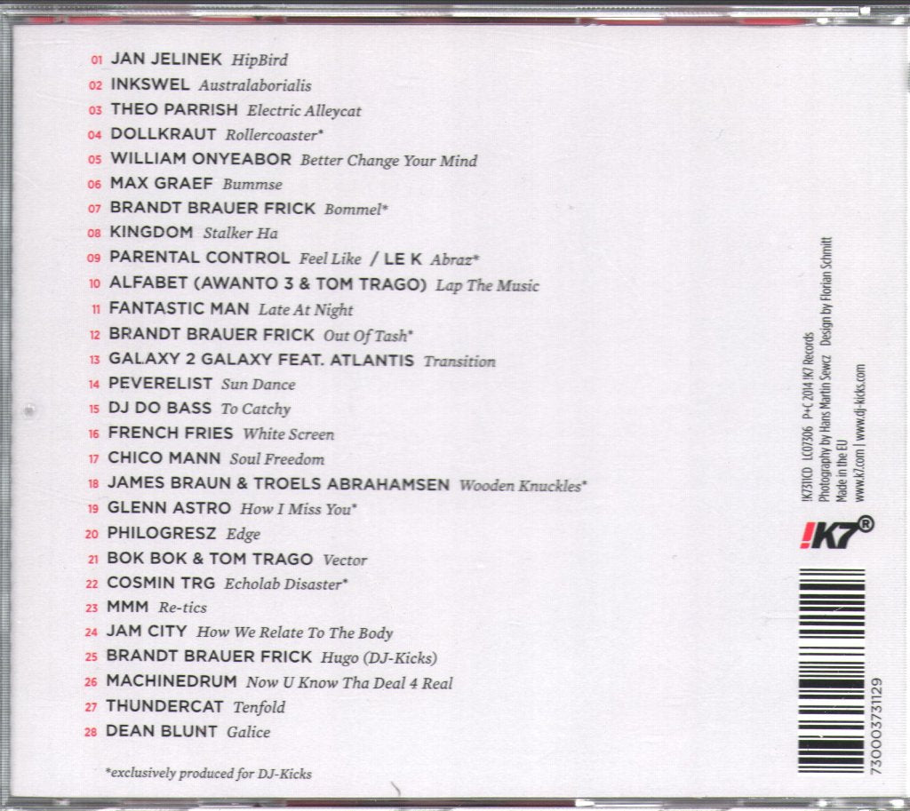 Brandt Brauer Frick - DJ-Kicks - Cd