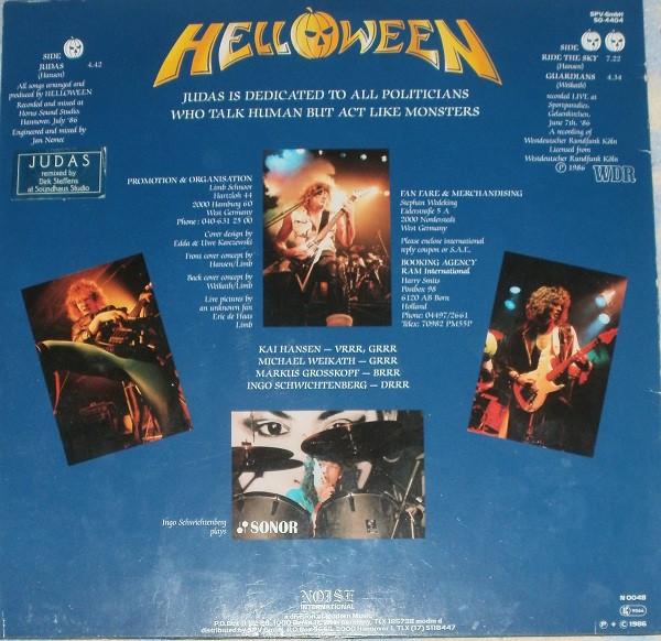 Helloween - Judas - 12 Inch