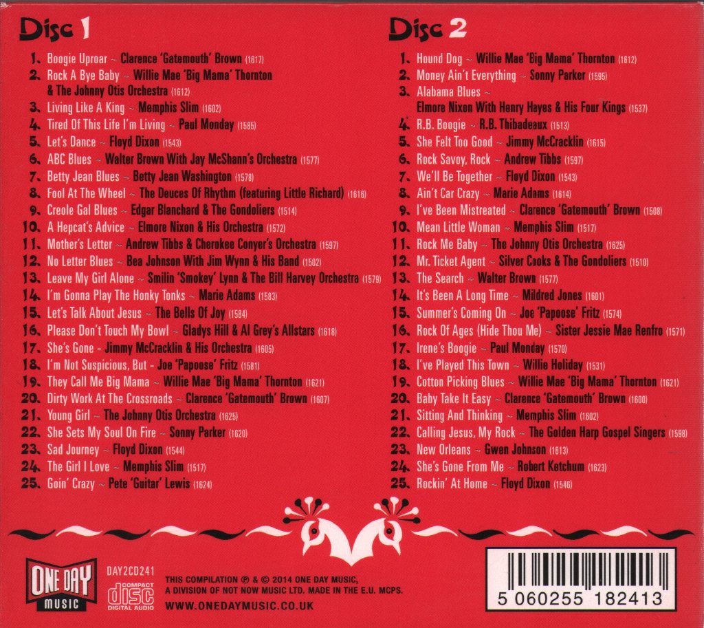 Various Artists - Boogie Uproar: Gems From The Peacock Vaults - Double Cd