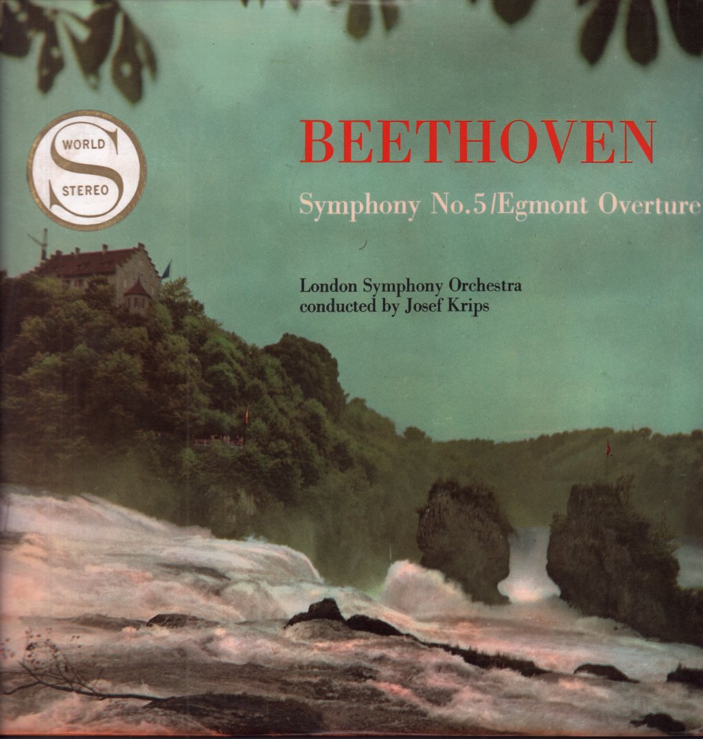 London Symphony Orchestra - beethoven Symphony No. 5 / Egmont Overture - Lp