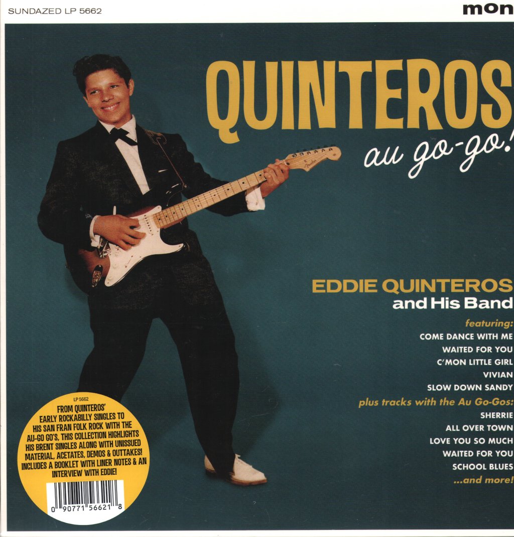 Eddie Quinteros and His Band - Quinteros Au-Go-Go! - Lp