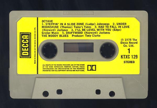 Moody Blues - Octave - Cassette