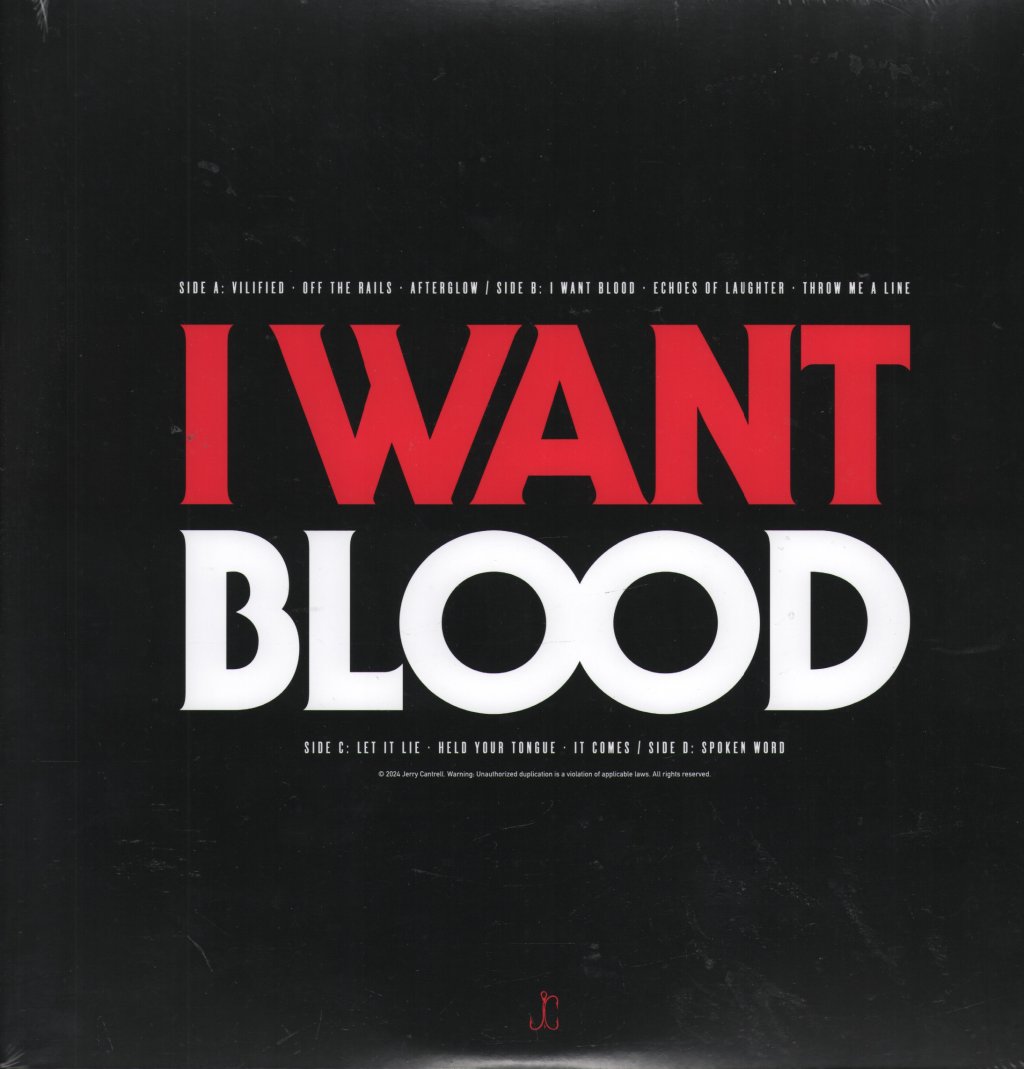 Jerry Cantrell - I Want Blood - Lp