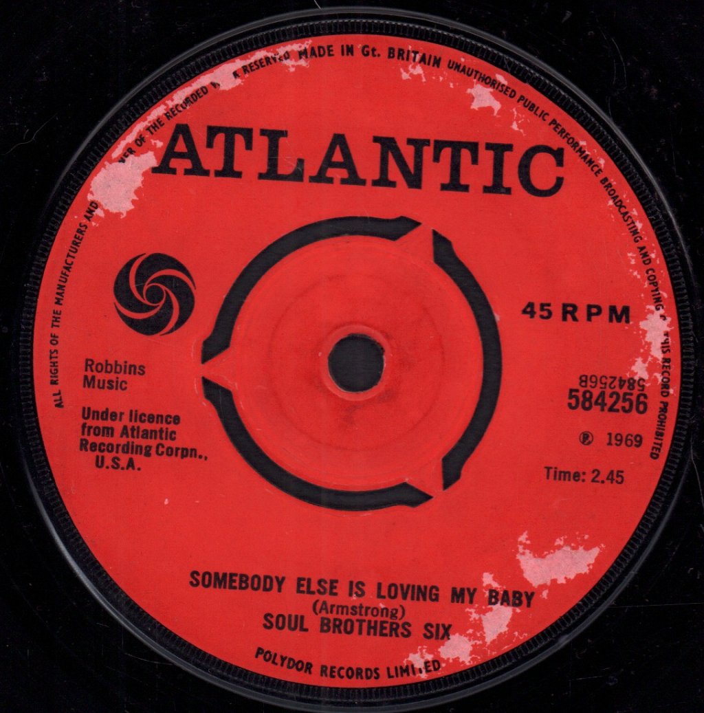 Soul Brothers Six - She's Some Kind Of Wonderful - 7 Inch