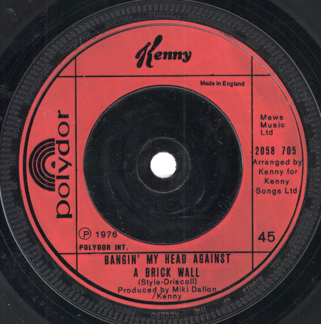 Kenny - Hot Lips - 7 Inch
