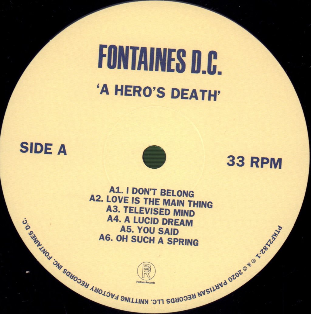 Fontaines D.C. - A Hero's Death - Lp
