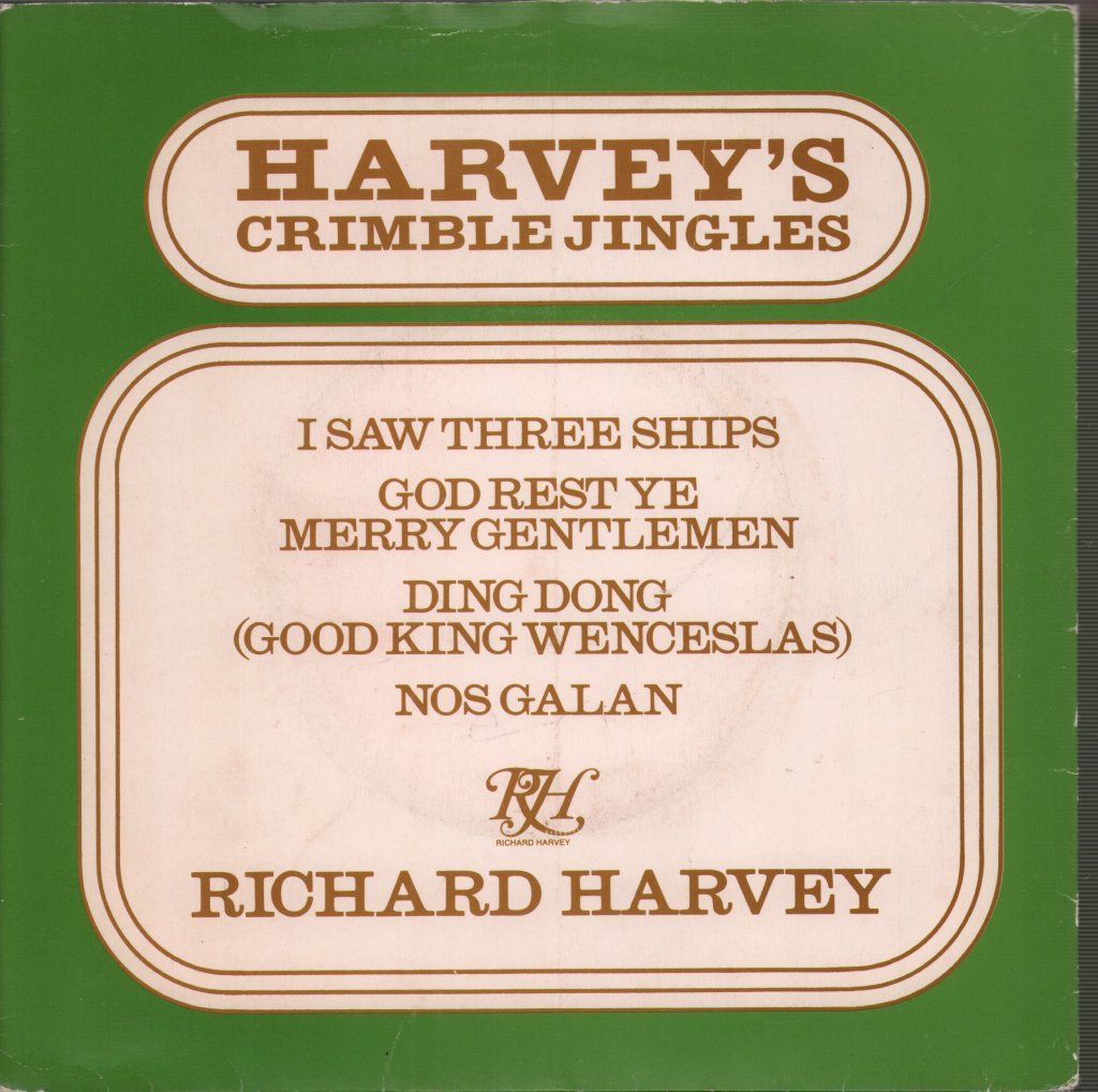 Richard Harvey - Harvey's Crimble Jingles - 7 Inch