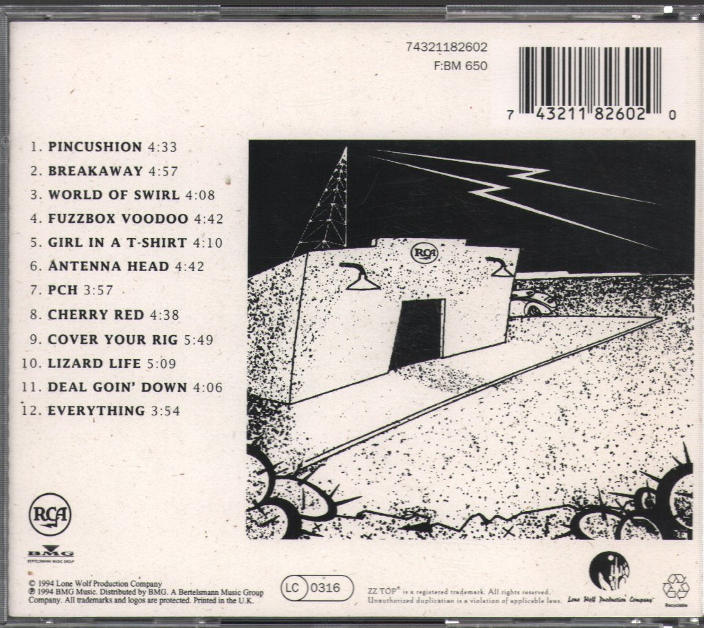 ZZ Top - Antenna - Cd